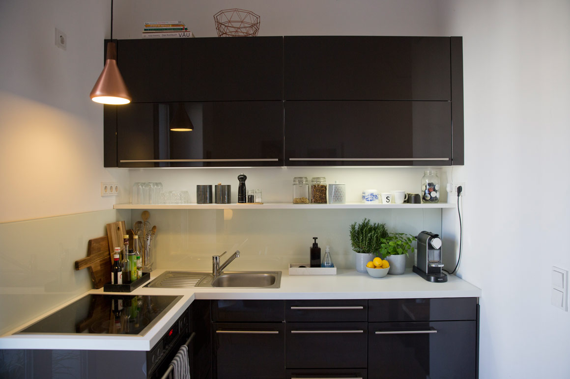 Dekoration Küche: Pflanzen, Farben, wenig Platz, große Wirkung